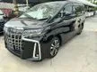 Recon 2021 Toyota Alphard 2.5 SC (A) SUNROOF 3BA MODEL GRADE 4.5B MIELAGE DONE ON 17K KM NEW FACELIFT JAPAN SPEC UNREGS