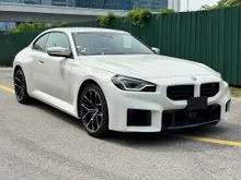 2023 ORI 3K KM BIG SCREEN PANEL BLACK INT HARMAN KARDON HUD BSM LANE ASSIST PRE CRASH APPLE CAR PLAY DIGITAL METER NEW BMW M2 3.0 Coupe UNREG