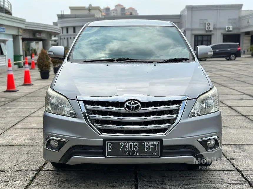 Jual Mobil Toyota Kijang Innova 2015 V 2.0 di DKI Jakarta Automatic MPV Silver Rp 192.000.000