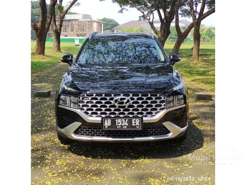 Jual Mobil Hyundai Santa Fe 2021 CRDi Prime 2.2 di DKI Jakarta Automatic SUV Hitam Rp 515.000.000