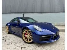 2024 Porsche 911 3.0 Carrera 4S Coupe (A) PDLS RED INTERIOR 360 CAMERA SPORT EXHAUST PASM BOSE SOUND 15K+ KM ONLY JAPAN UNREG