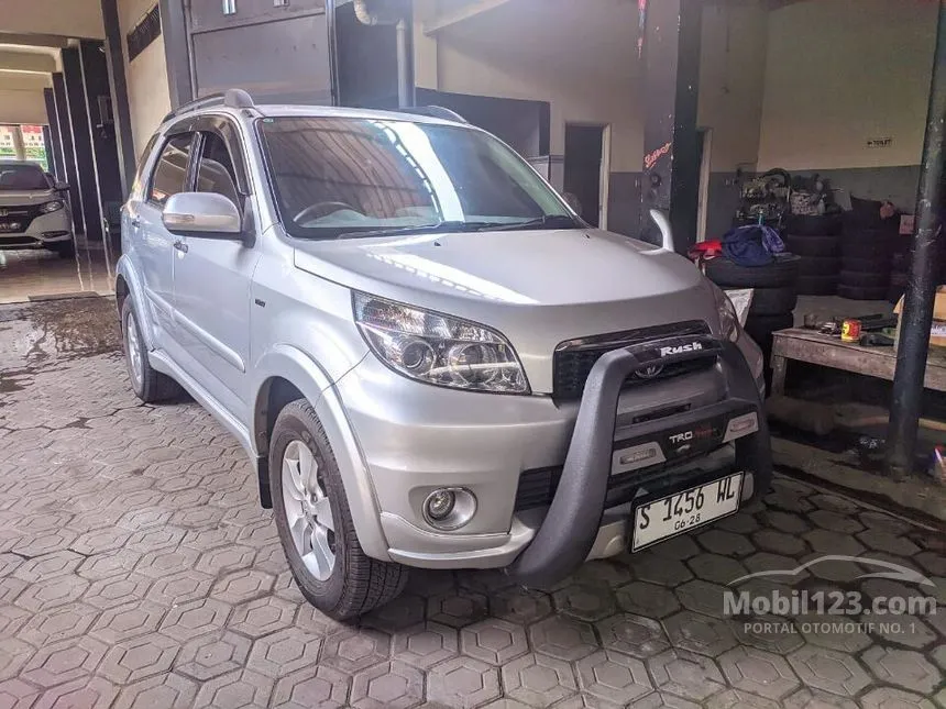 Jual Mobil Toyota Rush 2013 G 1.5 di Jawa Timur Manual SUV Silver Rp 145.000.000