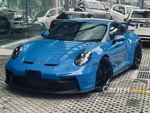2021 Ready Stock Blue Porsche Carrera 911 992 4.0 GT3 Coupe