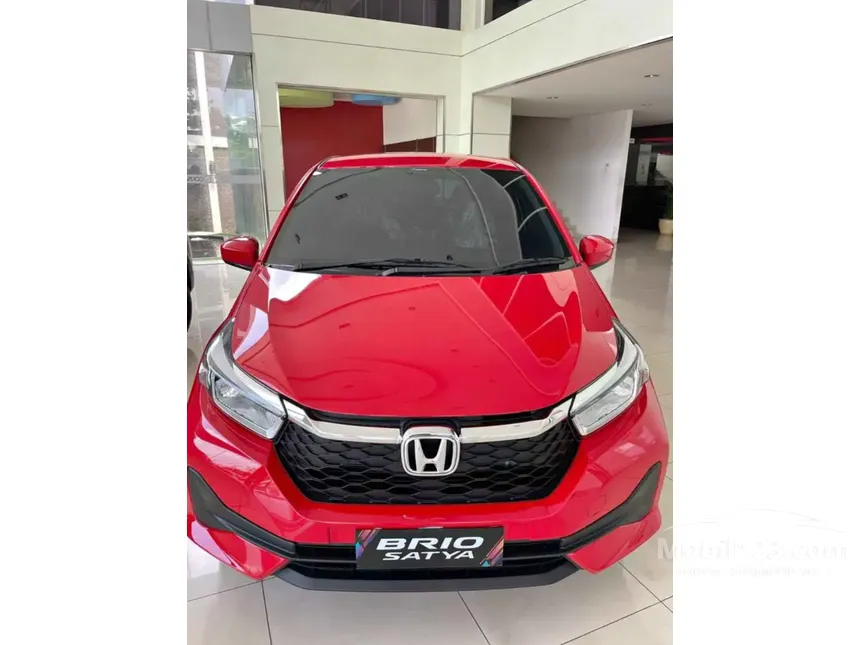 Jual Mobil Honda Brio 2024 E Satya 1.2 di DKI Jakarta Automatic Hatchback Merah Rp 162.800.000
