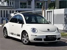 August 2009 VOLKSWAGEN NEW BEETLE 1.6 FSi (A) New Facelift Local CBU Imported brand New. By VOLKSWAGEN Malaysia 1 owner