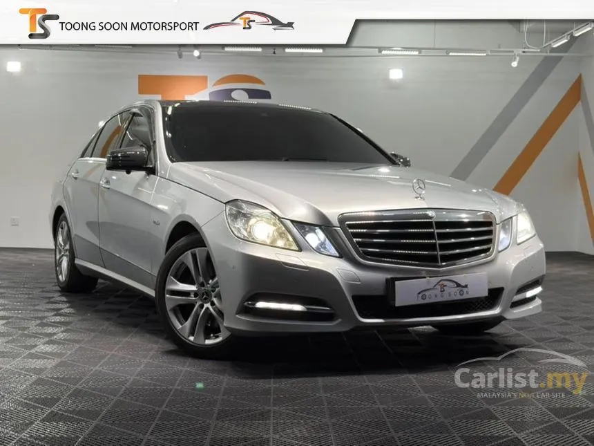2012 Mercedes-Benz E250 Avantgarde CGI Sedan