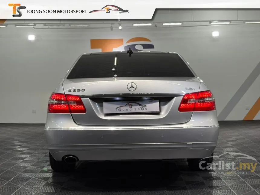 2012 Mercedes-Benz E250 Avantgarde CGI Sedan