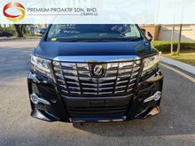 2017 Toyota Alphard 2.5SC SUNROOF BIG ALPINE PLAYER WARRANTY PROVIDED