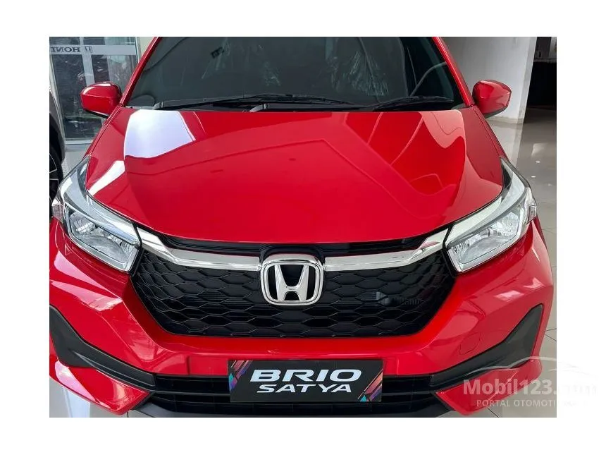 Jual Mobil Honda Brio 2024 E Satya 1.2 di DKI Jakarta Manual Hatchback Merah Rp 182.800.000