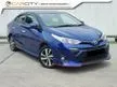 Used 2020 Toyota Vios 1.5 G 5 YEAR WARRANTY LOW MILE 62K FULL SERVICE TOYOTA - Cars for sale