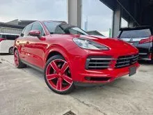 2022 Porsche Cayenne 3.0 Grade 4.5A PDLS+ Panaromic Roof 4Cam360View PAS LKA BSM PASM Display Audio Brown Leather Power Boot 22 inch rim Unregister