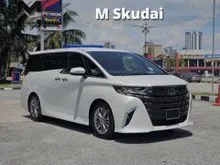 2025 Toyota Alphard 2.5 Z SUNROOF 2PD 7SEATER 4CAM 3K KM 5YRS TOYOTA WARRANTY