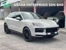 2023 PORSCHE CAYENNE COUPE 3.0**NEW FACELIFT VERSION**GRADE 5AA**RED LEATHER SEAT**PANORAMIC ROOF**360 SURROUNDING CAMERAS**POWER BOOT**RED SEATBELT