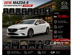 2016 Mazda 6 2.2 SKYACTIV-D Sedan