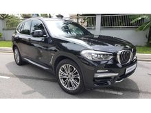 (FREE 5 YEARS WARRANTY AND SERVICE) (FULL SERVICE RECORD) (TRUE YEAR MADE) 2018 BMW X3 2.0 xDrive30i Luxury SUV - (GRADE A CONDITION) (CALL NOW)