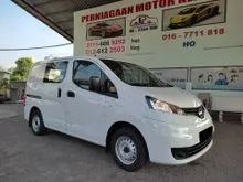 Register 2013 Nissan NV200 1.6 Semi Panel Van (M) Petrol