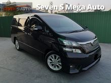 2010 Toyota Vellfire 2.4 Z Platinum MPV Home theater Power boot