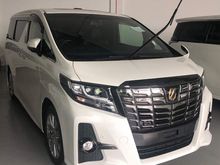2016 Toyota Alphard 2.5 G SA MPV