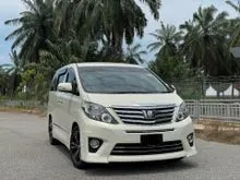 2012 Toyota Alphard 2.4 SC Pilot Seat FREE PETROL VOUCHER