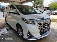 2018 Toyota Alphard 3.5 GF FULLY LOADED SPEC JBL SURROUND CAMERA DIM CAMERA MODELISTA BODYKIT UNRE18