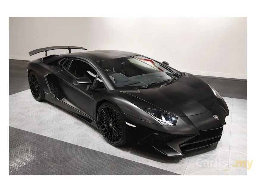 2016 Lamborghini Aventador LP750-4 Superveloce Coupe