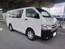 2017 Toyota Hiace 2.5 (M) Window Low Roof 14 Seat Roof Air-Cond