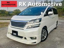 Toyota Vellfire 2.4 Z Platinum MPV 7 Seater , One Owner , Register 2013 , Promotion Free One Year Waranty , Power Door , Power Boot , Push Start