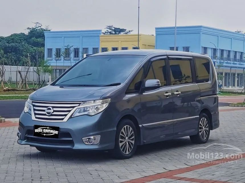 Jual Mobil Nissan Serena 2017 Highway Star 2.0 di DKI Jakarta Automatic MPV Abu