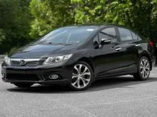 [ULTRA SMOOTH + CLEARANCE EXTRA DISCOUNT RM6K OFF 2013 Honda Civic 2.0L S Navi (FB) Sedan Automatic