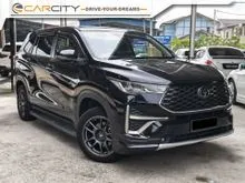 2023 Toyota Innova Zenix 2.0 V MPV UNDER WARRANTY TOYOTA FULL SERVICE LOW MILEAGE 34K POWER BOOT 360 CAMERA