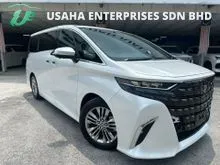 2024 Toyota Alphard 2.5 Z 7-Seater MPV#SUNROOF#SUNROOF#4 CAMERA#DIM#BSM#CAR PRICE NEGO UNTIL LET GO#