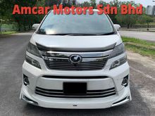 Toyota Vellfire 2.4 Z Platinum MODELLISTA BODY KIT MPV 2POWER DOOR 1POWER BOOT SUNROOF ONE OWNER