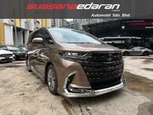 2025 Toyota Alphard 2.5 Z Modelista Unreg - Mileage 2xxxkm. Rear Roof Monitor. 360 Cam. Sun Roof