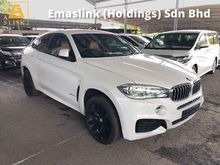 2015 BMW X6 M Sport 3.0 Twin Turbo Full Spec 360 Surround Camera Head Up Display Harman Kardon Full LED Headlamp Sun Roof Bucket Seat Power Boot Unreg