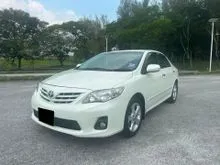 2012 Toyota Corolla Altis 1.8 G FACELIFT ANDROID PLAYER ONE CAREFUL OWNER