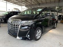 2018 Toyota Alphard 2.5 X FREE WARRANTY FREE TINT