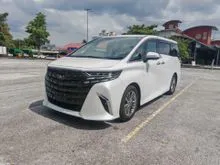 2024 Toyota Alphard 2.5 Z 7-Seater MPV