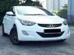 Used 2013 Inokom Elantra 1.6 High Spec Sedan VERY NICE NO PLAT 2 DIGIT ONLY / FREE 3YEAR WARANTY / LEATHER SEAT & REAR HEAD PLAYER FOR PASSENGER - Cars for sale