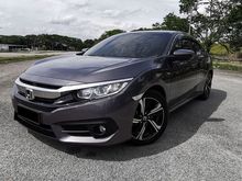 2016 HONDA CIVIC 1.5 TC FULL SERVICE RECORD/ONE YEAR WARRANTY