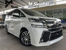 2017 Toyota Vellfire 2.5 ZG SUNROOF 20K MILEAGE 3YRS TOYOTA WARRANTY