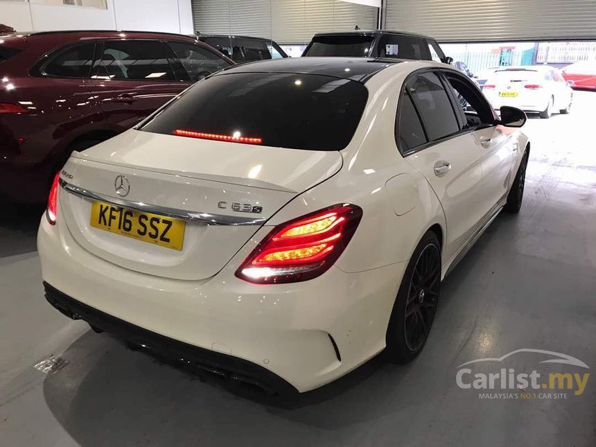 Mercedes-Benz C63 AMG 2016 S 4.0 in Kuala Lumpur Automatic Sedan White ...