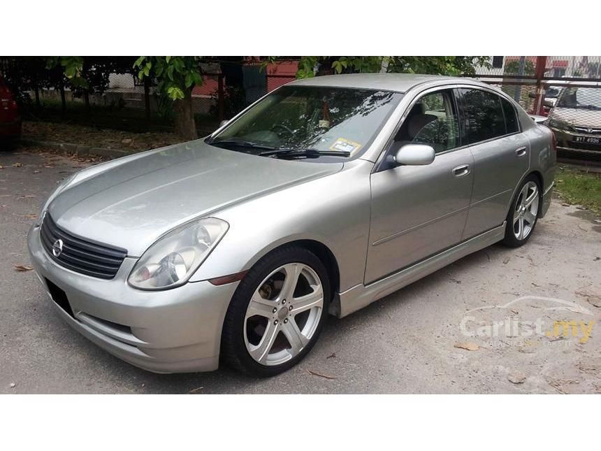 Nissan Skyline 2001 250gt 2 5 In Kuala Lumpur Automatic Sedan Grey For Rm 39 800 2661062 Carlist My