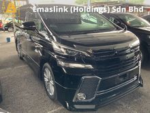 2016 Toyota Vellfire 2.5 ZA surround camera power boot 7 seaters 2 power doors unregistered