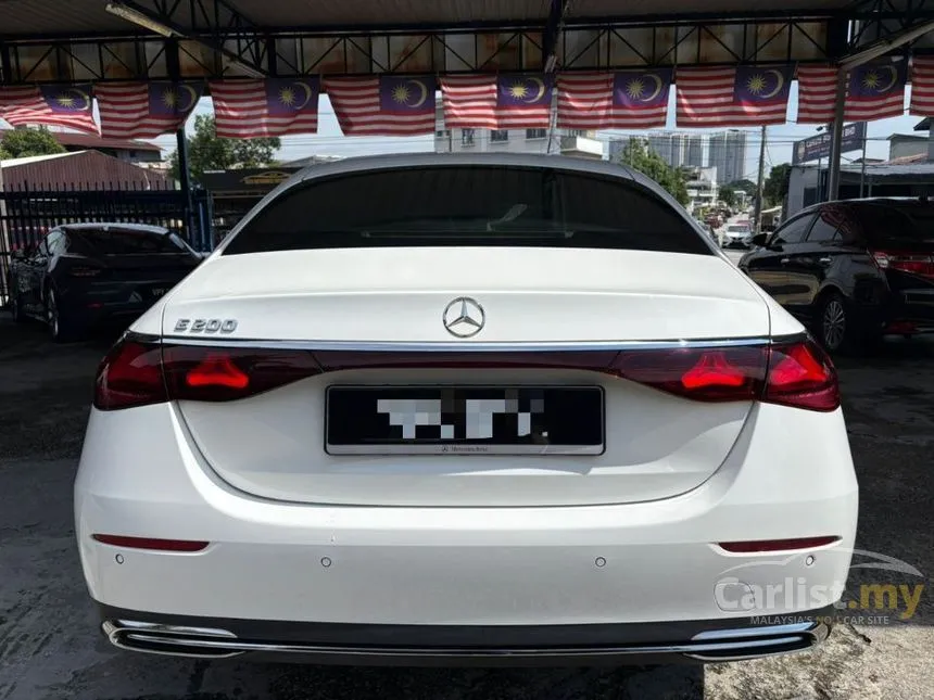 2024 Mercedes-Benz E200 Avantgarde Sedan