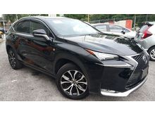 2014 Lexus NX200t 2.0 F Sport SUV UNREG SUNROOF