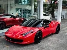 2011 Ferrari 458 Italia 4.5 V8 Coupe Carbon Ceramic