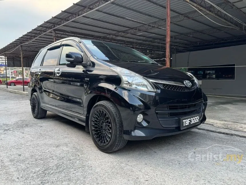 2012 Toyota Avanza S (Metallic) MPV