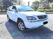 2003 Toyota Harrier 2.4 240G Premium L LEXUS RX300 SUNROOF FULL BLACK LEATHER SEAT POWER ADJUST SEAT 1 OWNER SUV