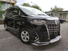 (MODELISTA BODYKIT)(PRE CRASH) 2019 Toyota Alphard 2.5 X NEW FACELIFT UNREGISTERED