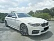 Used 2017 BMW 530i 2.0 M Sport Sedan (A) HIGH LOAN APPROVALL / ORIGINAL LOW MILEAGE / FREE WARRANTY UP TO 3 YEARS / SUNROOF / TIPTOP CONDITION / EASY LOAN